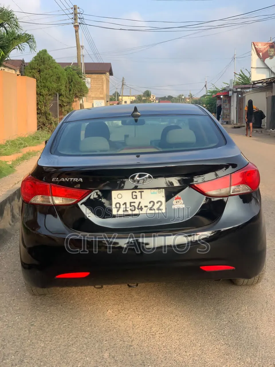 Hyundai Elantra 2013 Black