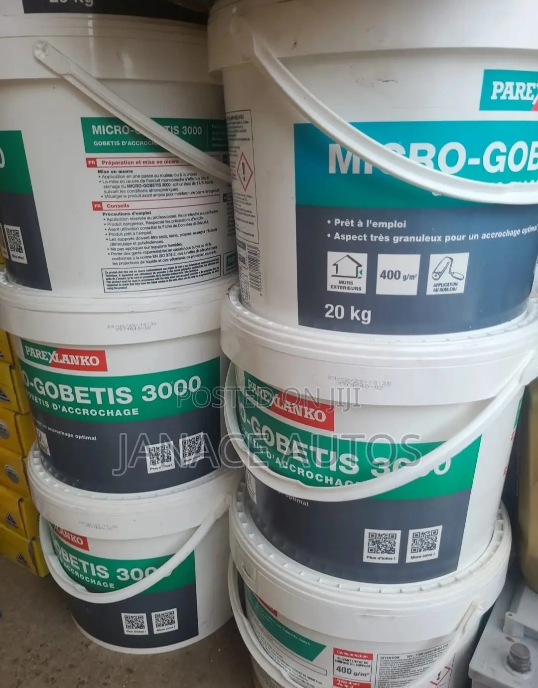 Parex MICRO-GOBETIS 3000 20kg Graffiato Filler
