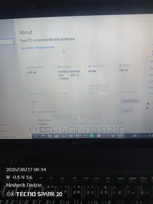 Laptop Lenovo G550 4GB Intel HDD 500GB