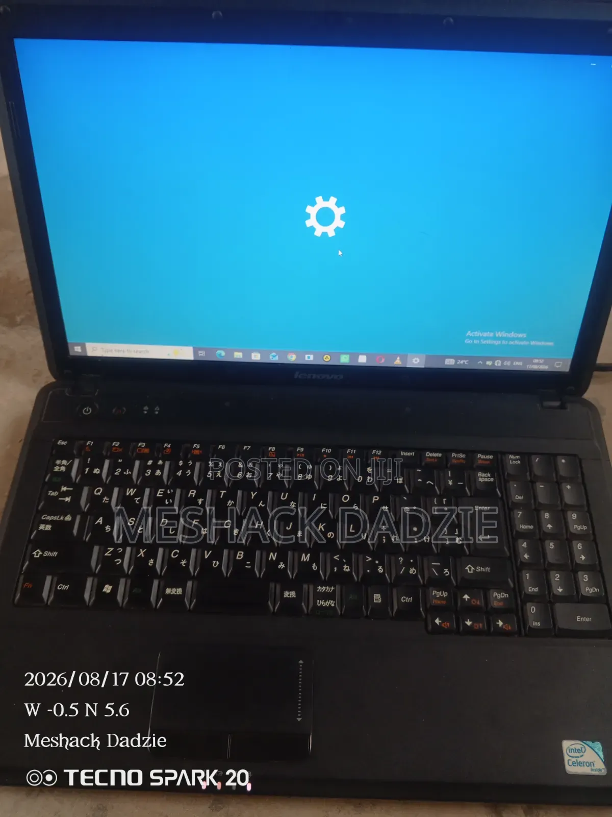 Laptop Lenovo G550 4GB Intel HDD 500GB