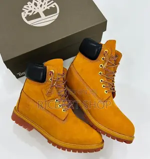 Timberland 6 Inches Premium Waterproof Timberland Boot(yellow)