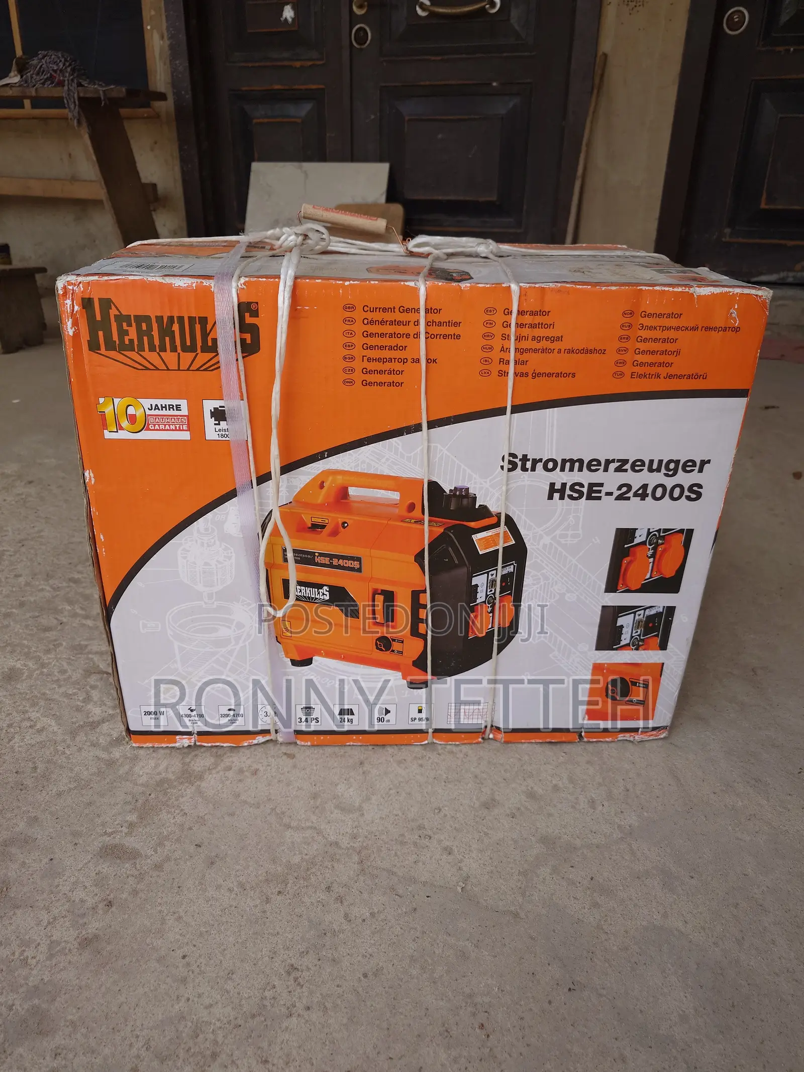 High Efficiency Generator 2000W Imported From Germany! Brand New