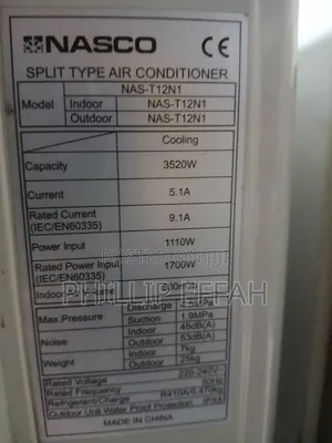 Nasco Split Air Condition
