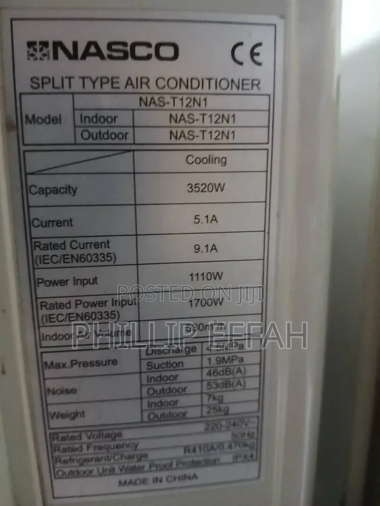 Nasco Split Air Condition