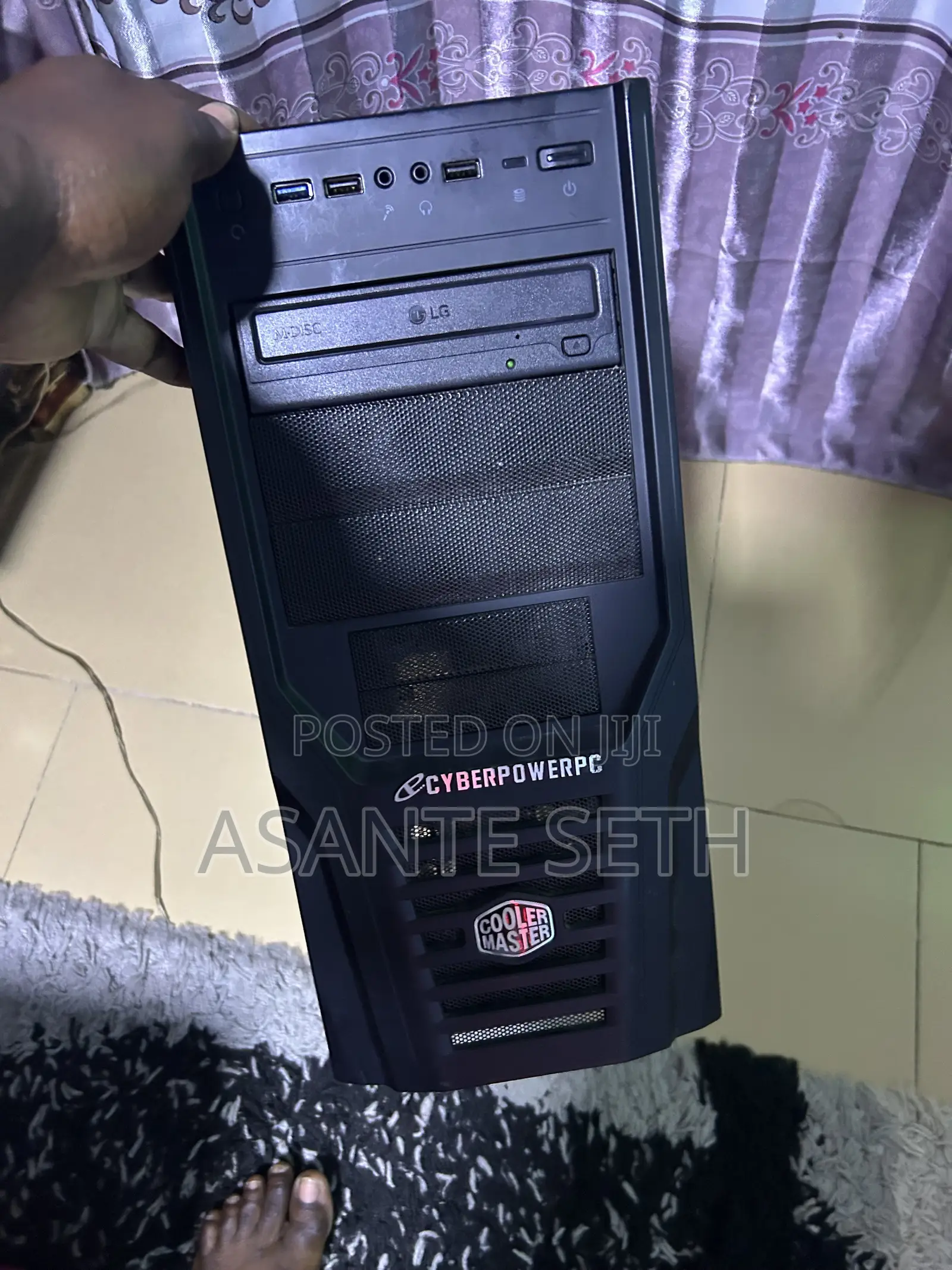 Original Cooler Master Cyber Power Fix Atx PC Case Only