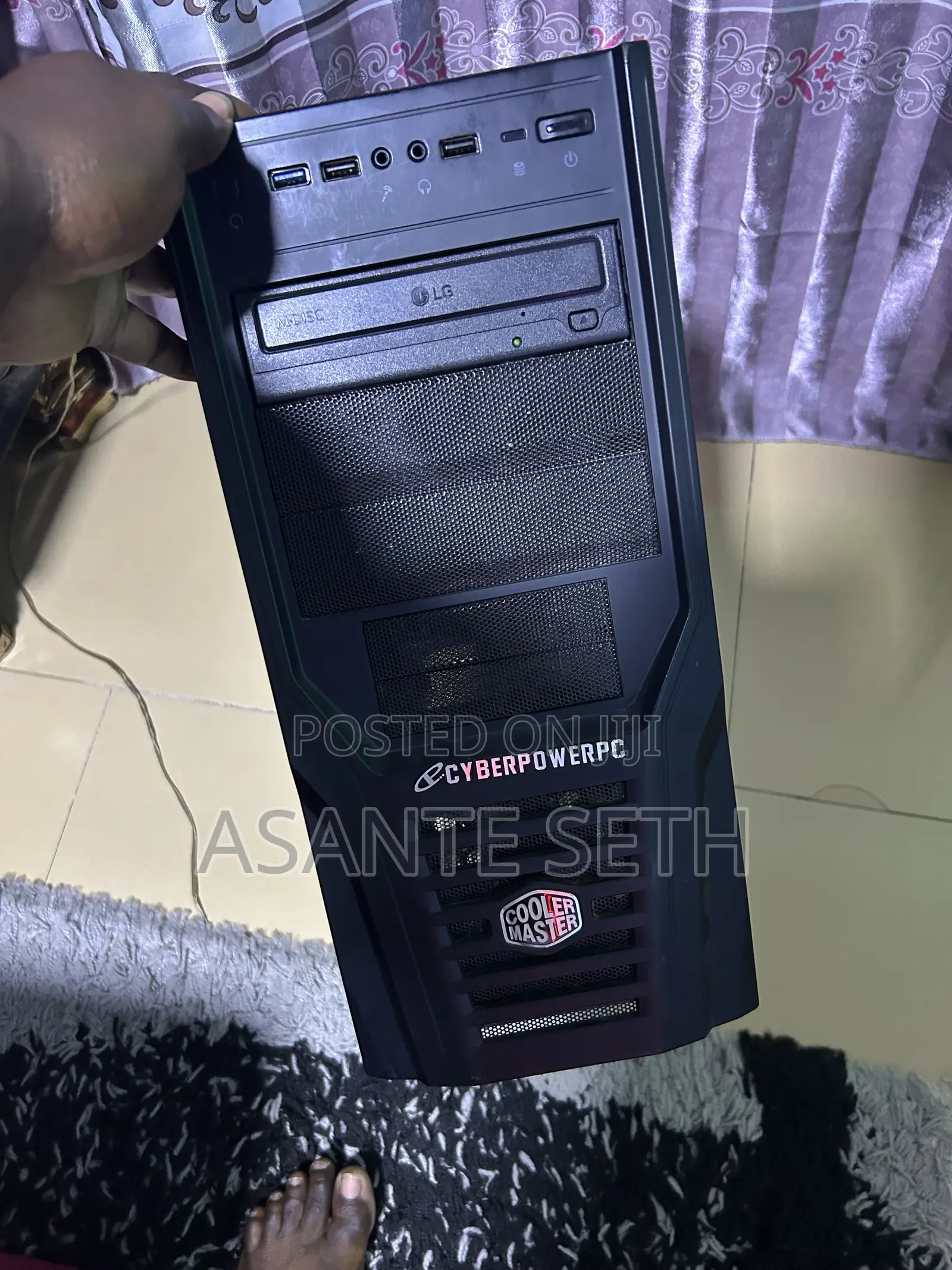 Original Cooler Master Cyber Power Fix Atx PC Case Only