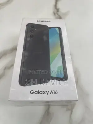 New Samsung Galaxy A16 5G 256 GB Black