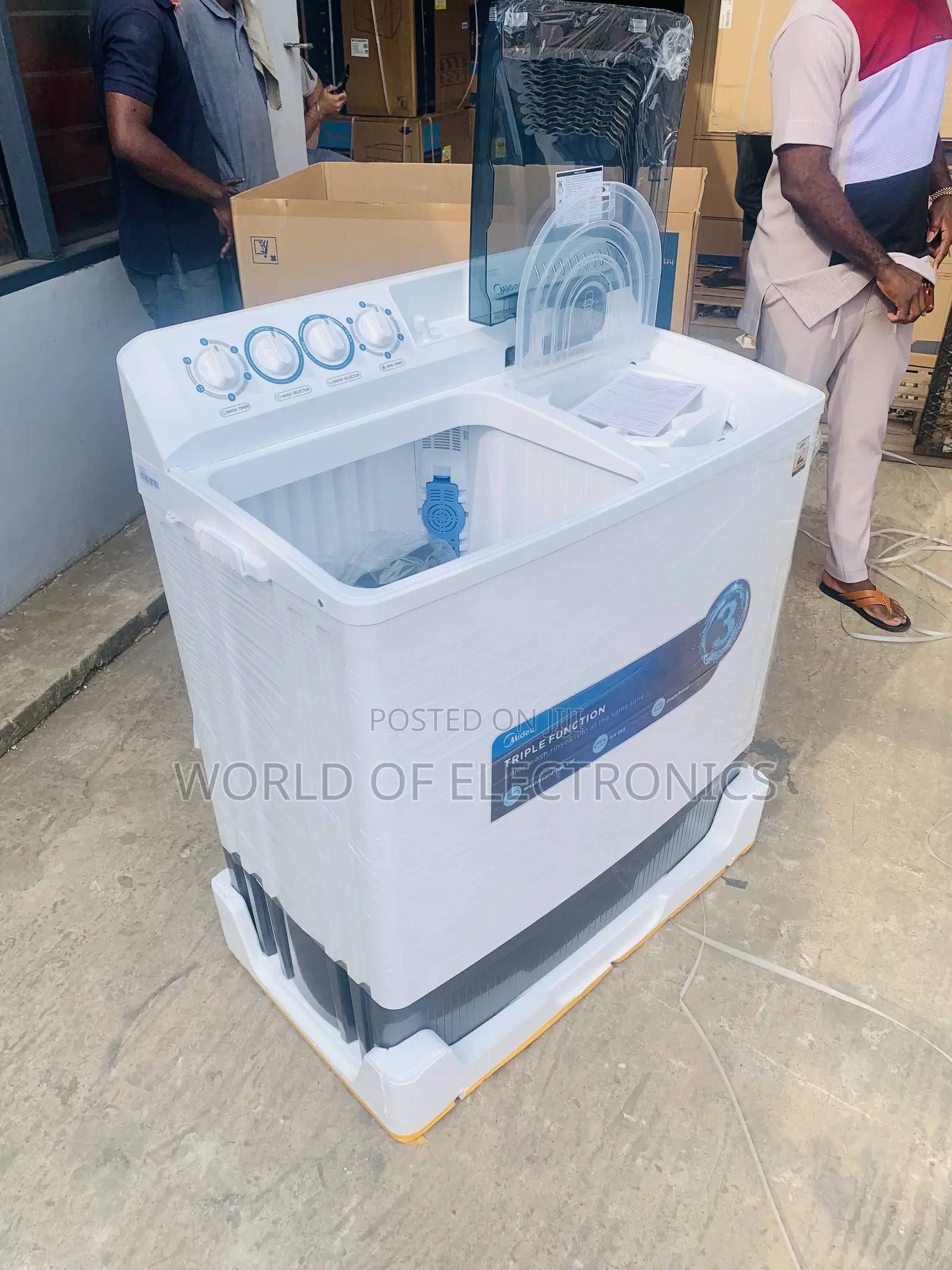 Shop the New Midea 18kg Top Load Twintub Semi Automatic