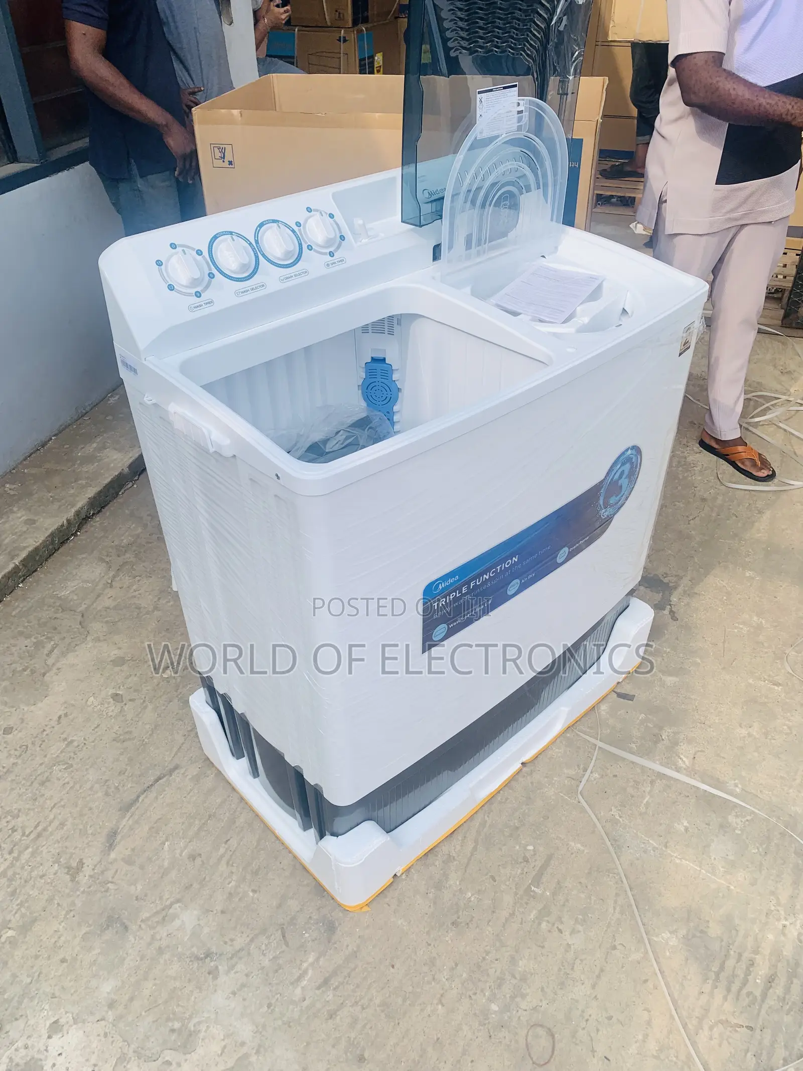 Shop the New Midea 18kg Top Load Twintub Semi Automatic