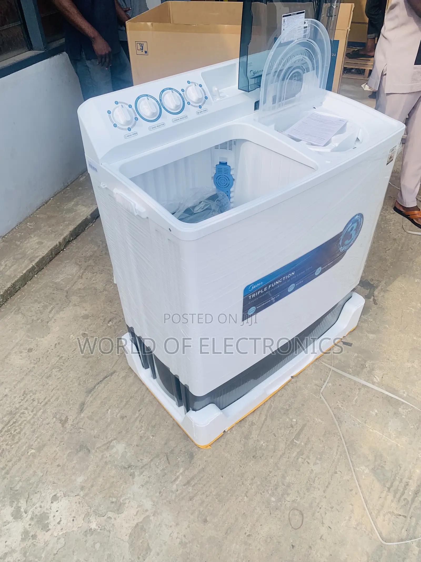 Highly Recommended Midea 18kg Top Load Twintub Am