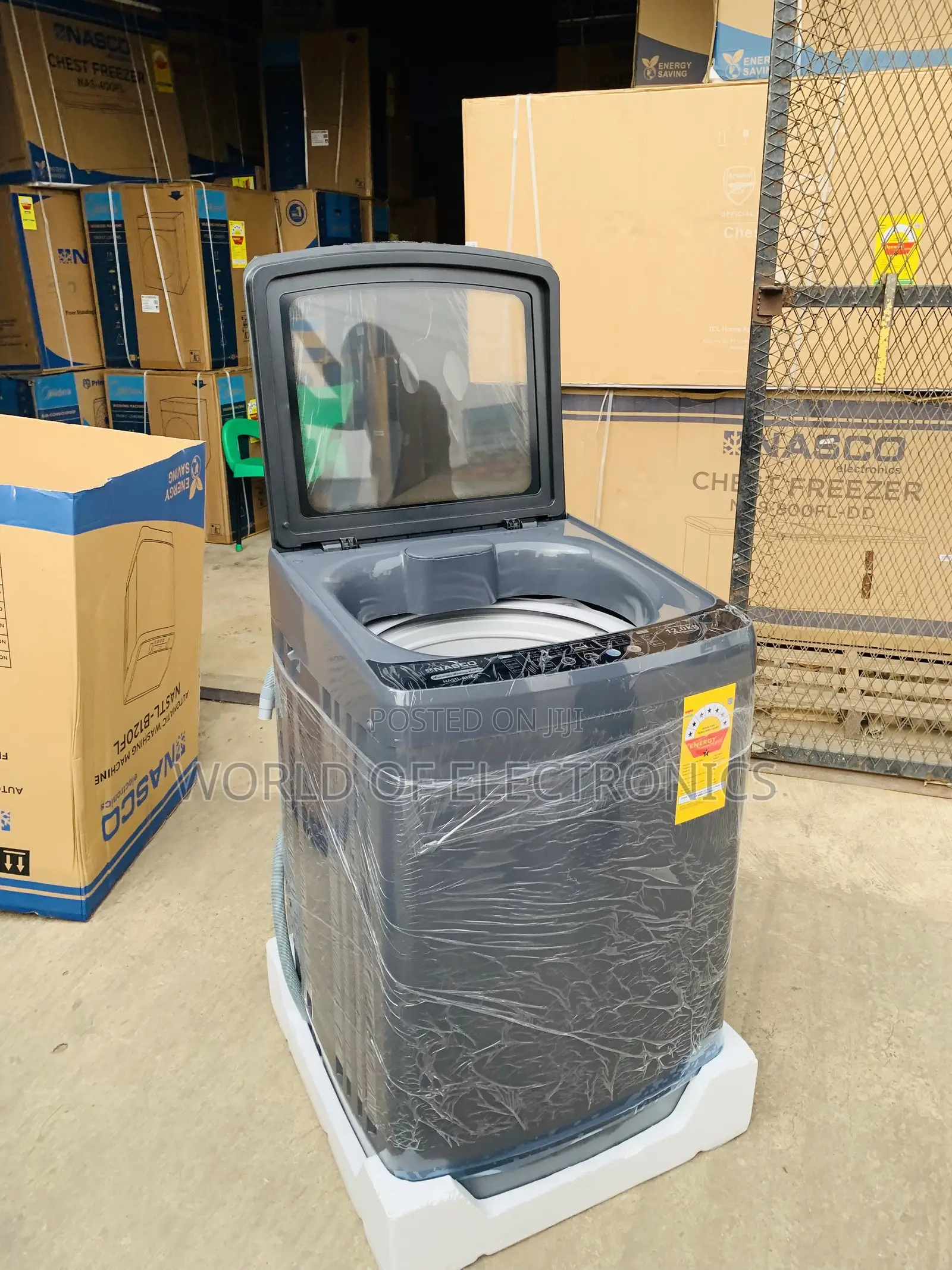 Brand New Nasco 12kg Top Load Full Auto Washing Machine [NASTL-B120FL]