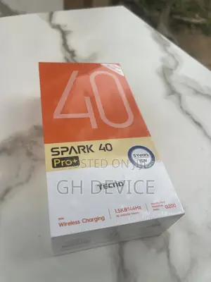 New Tecno Spark 40 Pro+ 256 GB Black