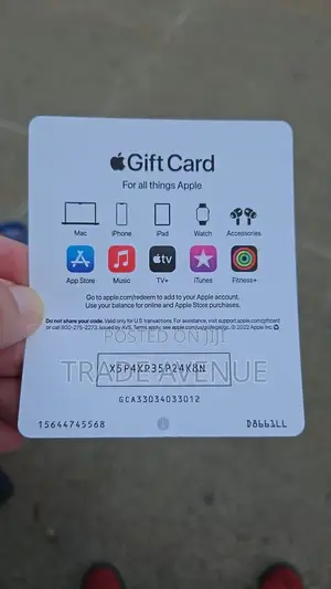 Apple Gift Card $2