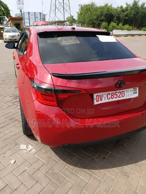 Toyota Corolla 2017 Red