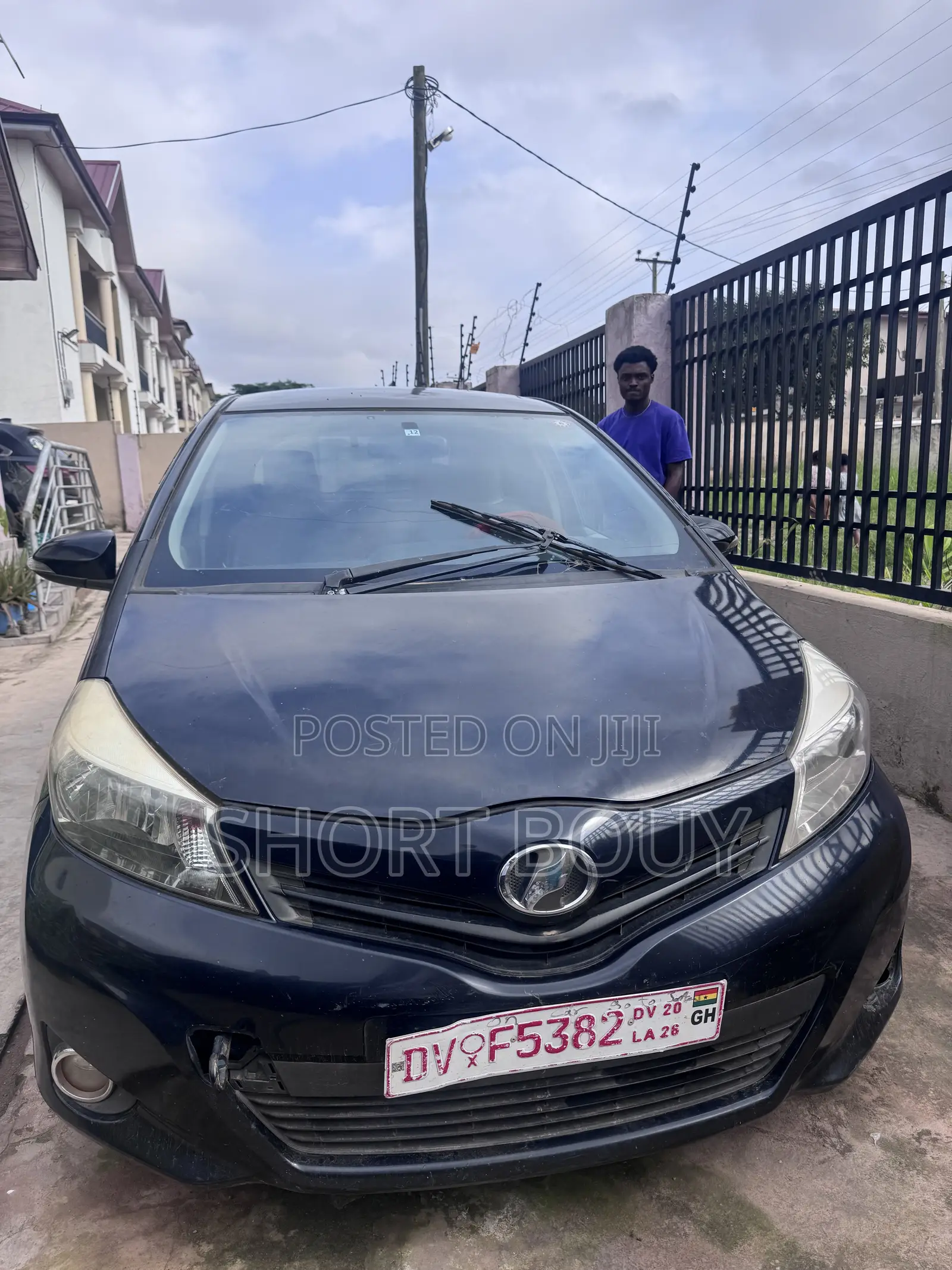 Toyota Vitz 1.5 FWD 3dr 2013 Black