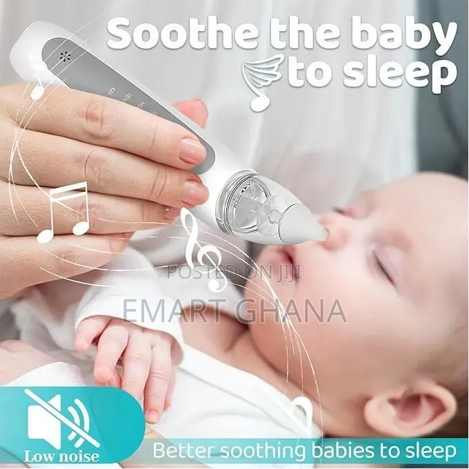 USB Electric Nasal Cleaner, 3 Adjustable Suction Levels, 4 Modes