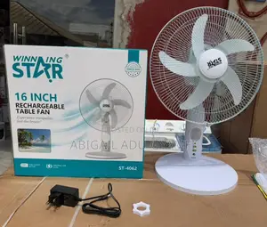 Rechargeable Table Fan Wining Star 16inches