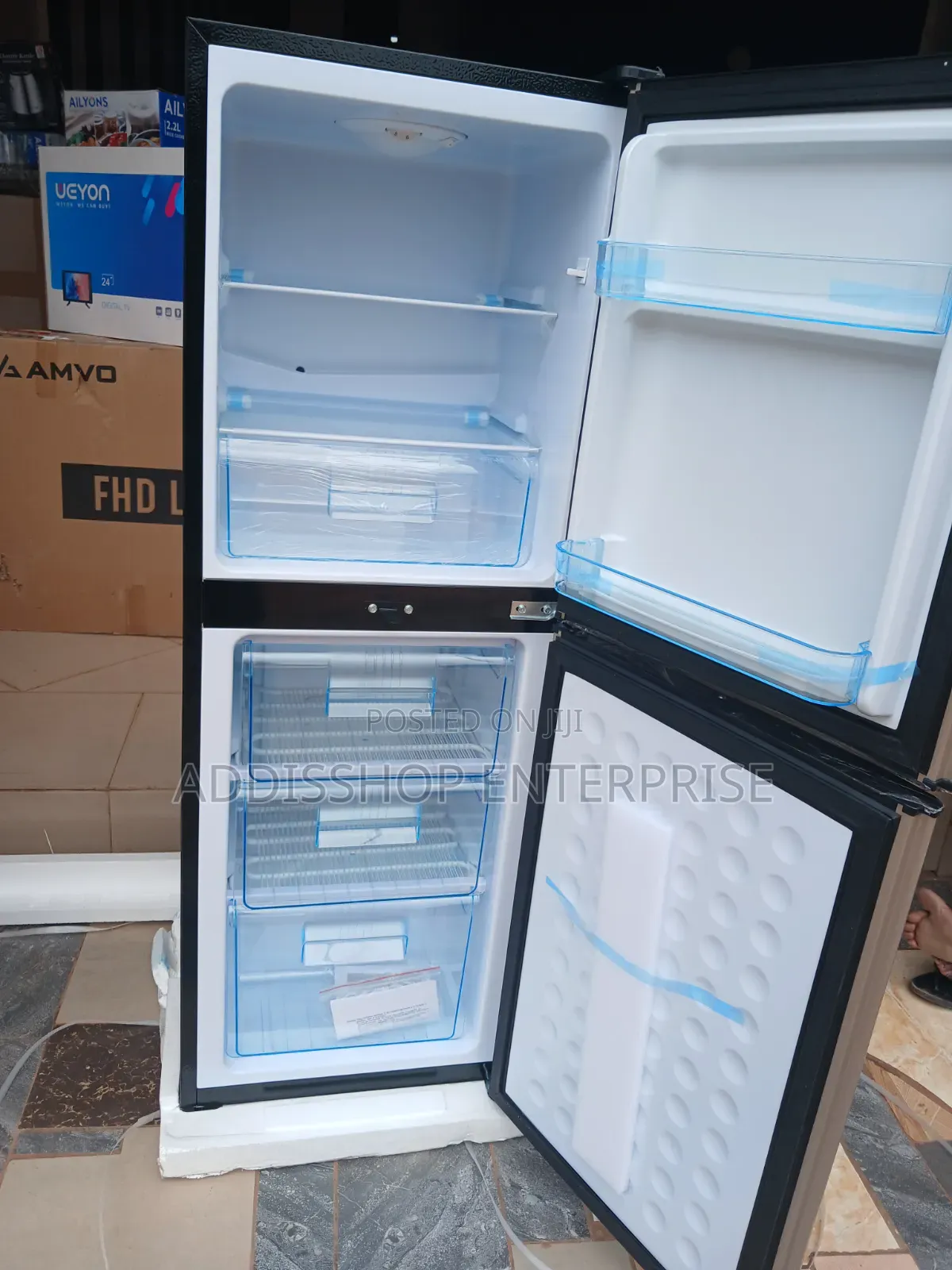 Nasco 136 Liters Bottom Freezer