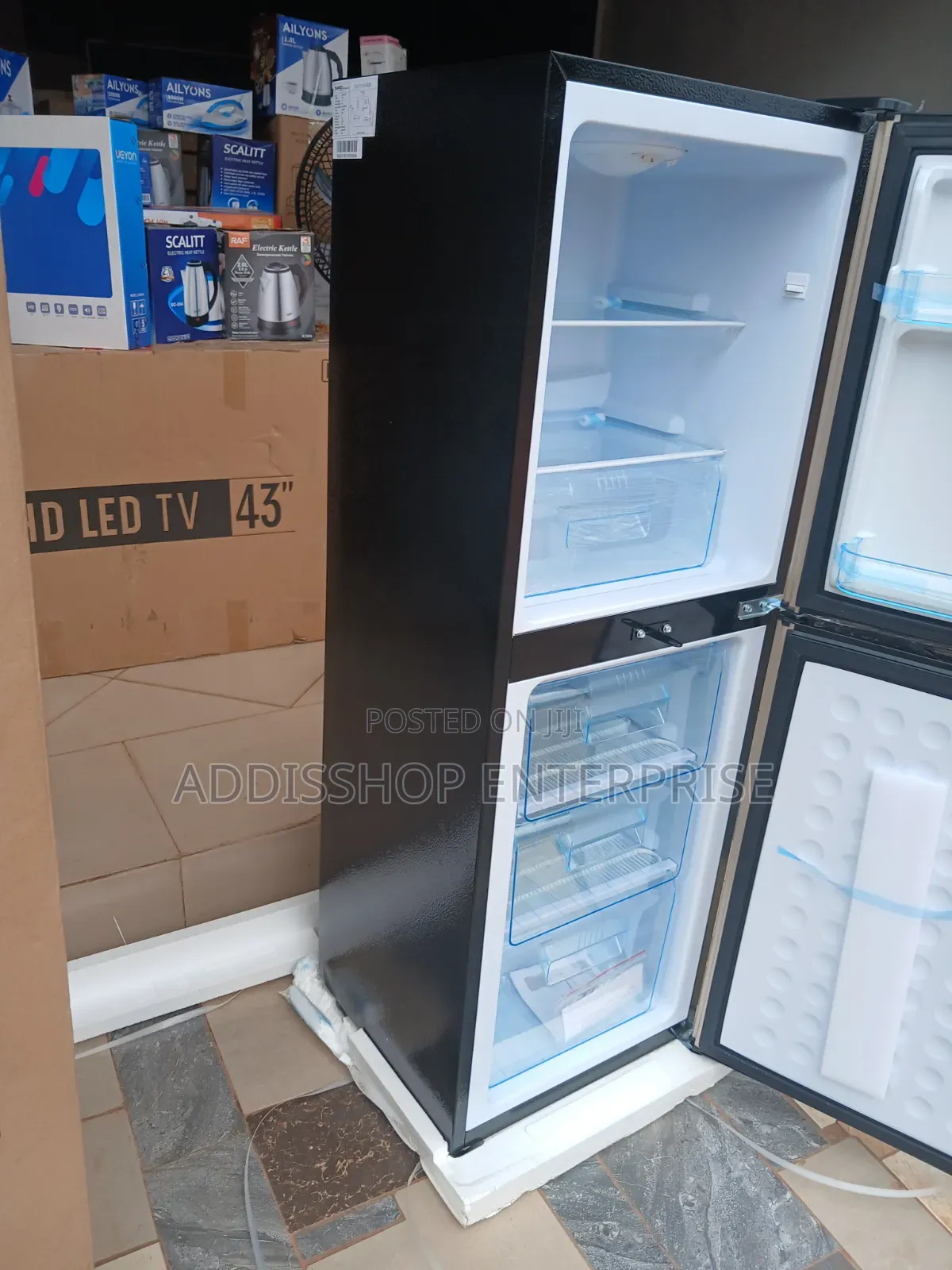 Nasco 136 Liters Bottom Freezer