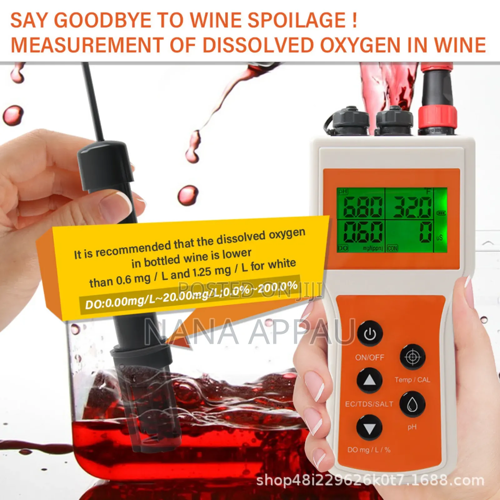 Digital Dissolved Oxygen Meter