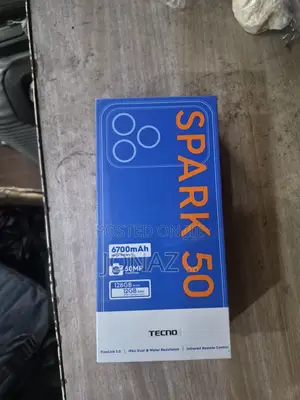 New Tecno Spark 50 128 GB Blue