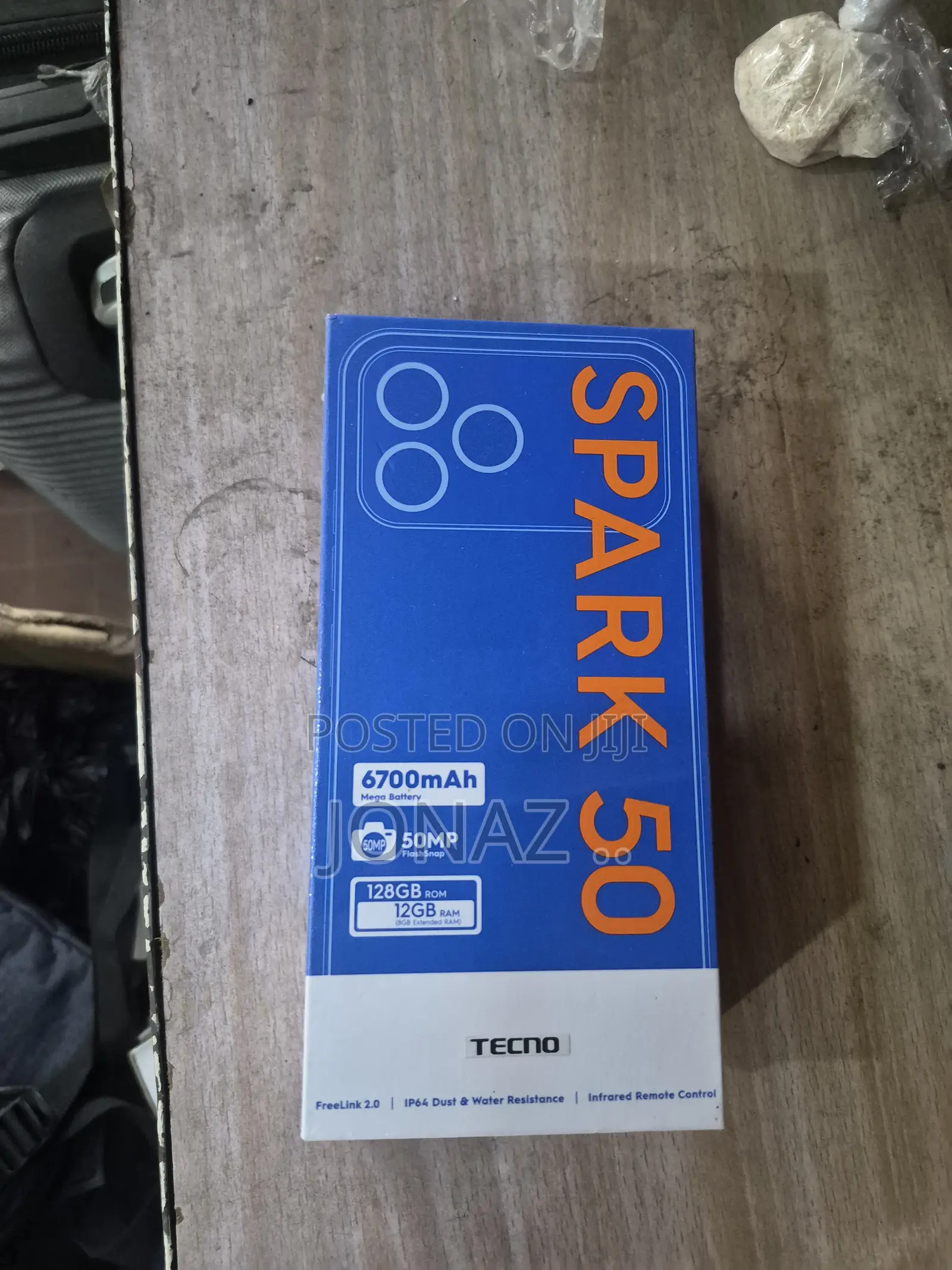 New Tecno Spark 50 128 GB Blue