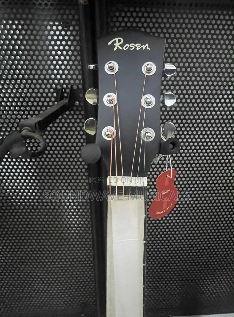 Rosen Acoustic Guitar Black