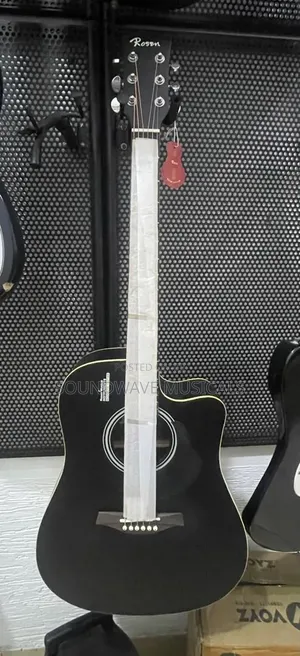 Rosen Acoustic Guitar Black