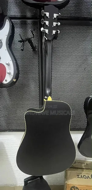 Rosen Acoustic Guitar Black