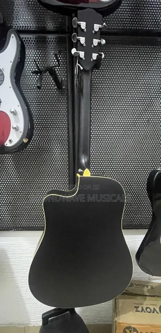 Rosen Acoustic Guitar Black