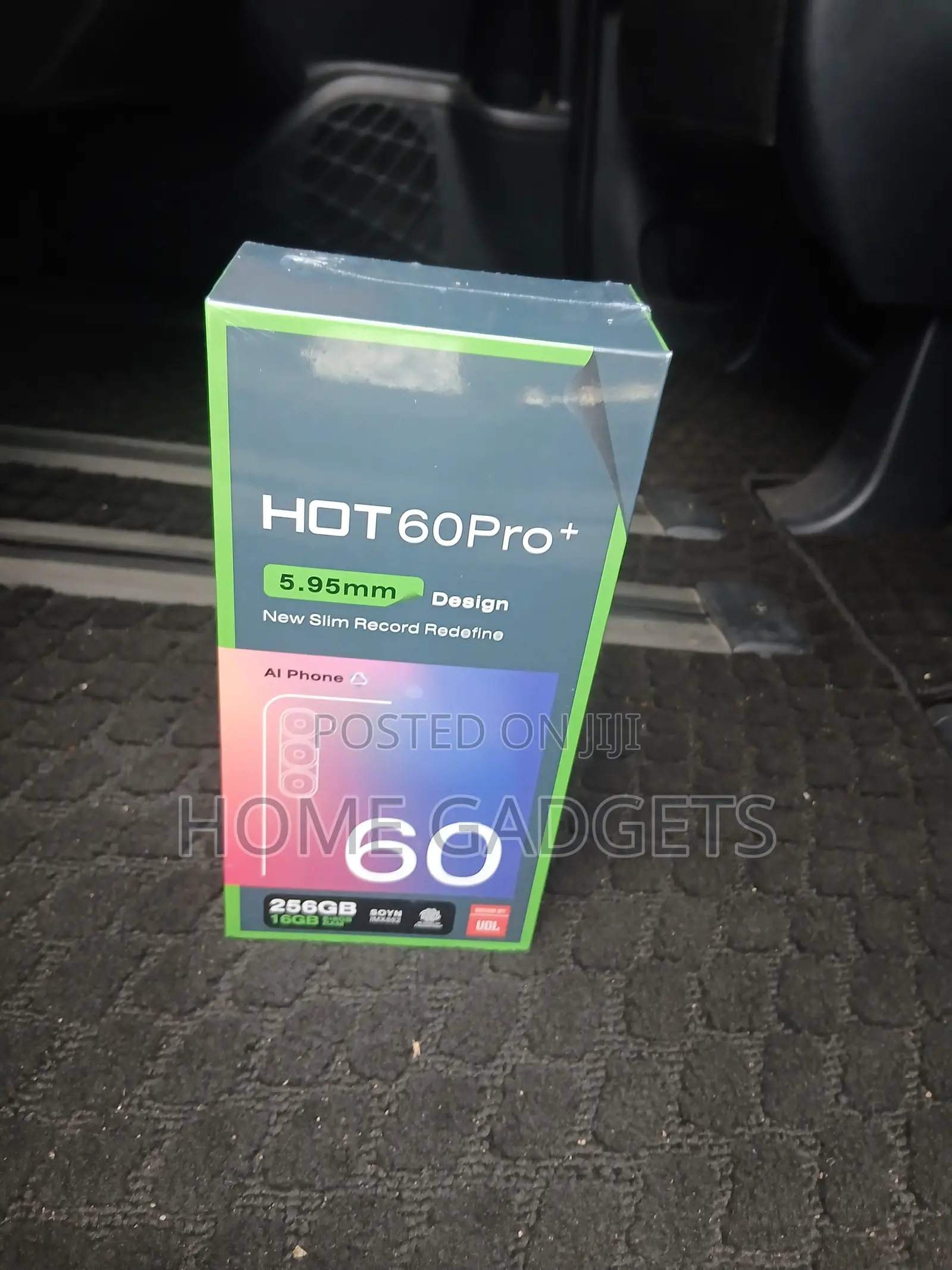 New Infinix Hot 60 Pro+ 256 GB Black