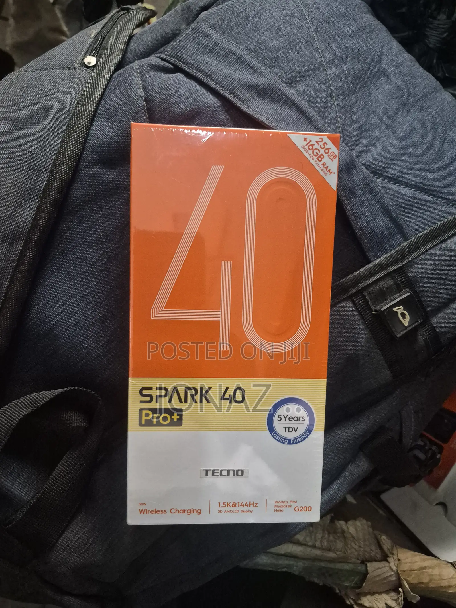 New Tecno Spark 40 Pro+ 256 GB Black