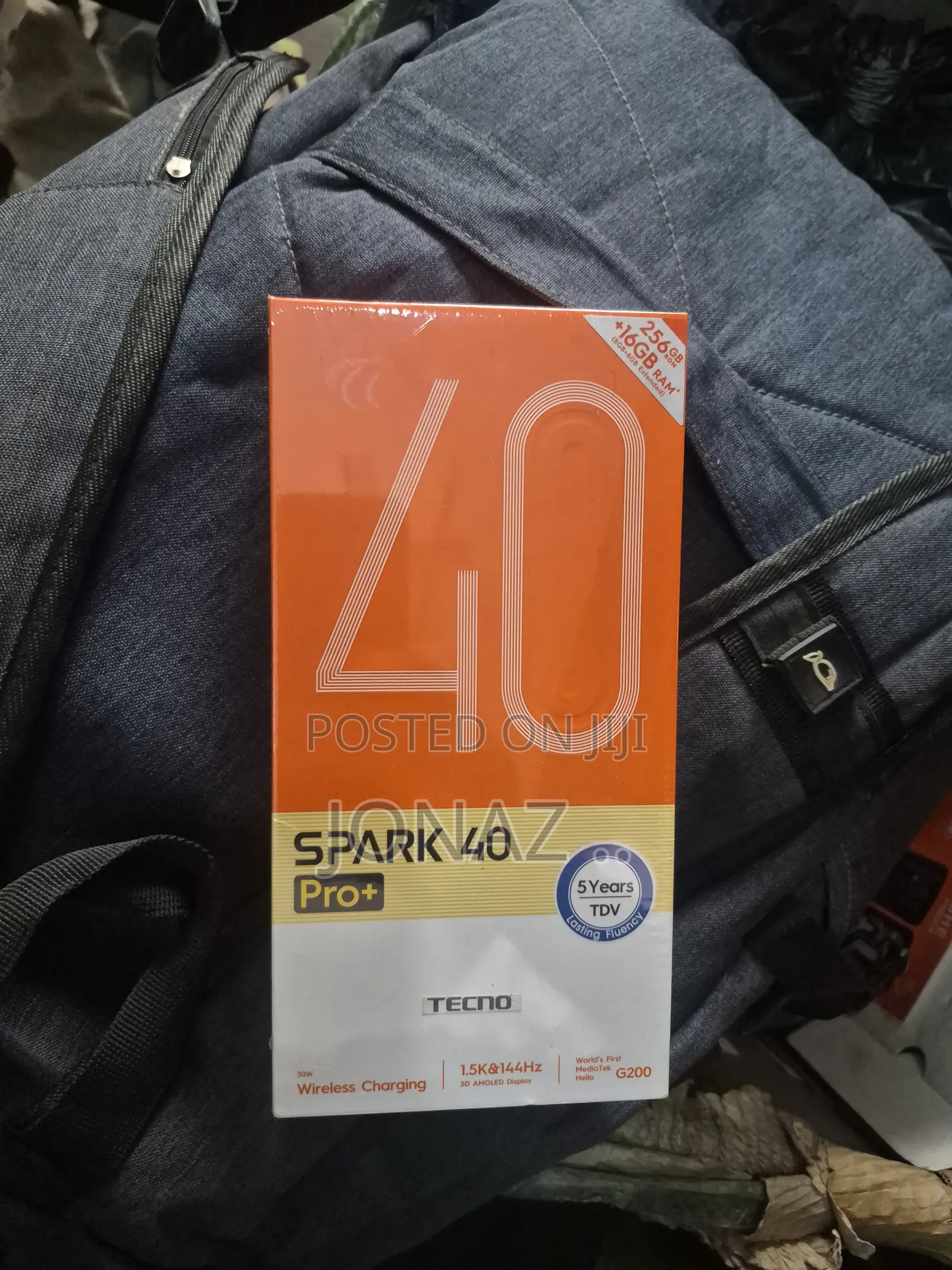 New Tecno Spark 40 Pro+ 256 GB Black
