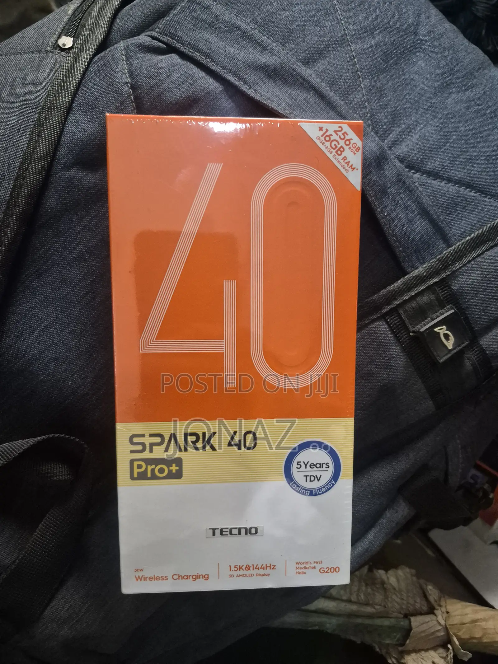 New Tecno Spark 40 Pro+ 256 GB Black