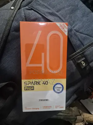 New Tecno Spark 40 Pro+ 256 GB Black