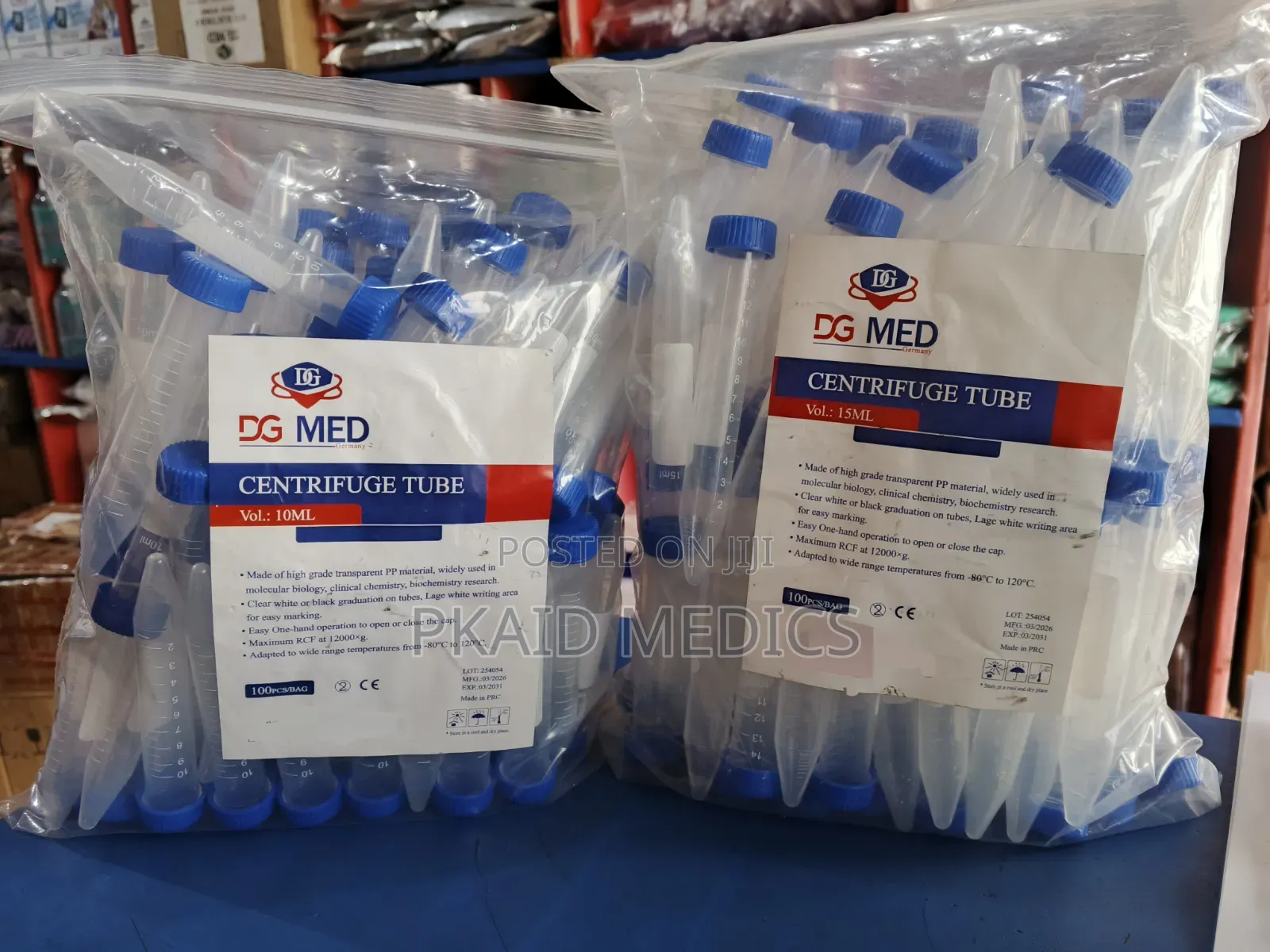 Centrifuge Tubes of All Sizes(10 15ml)