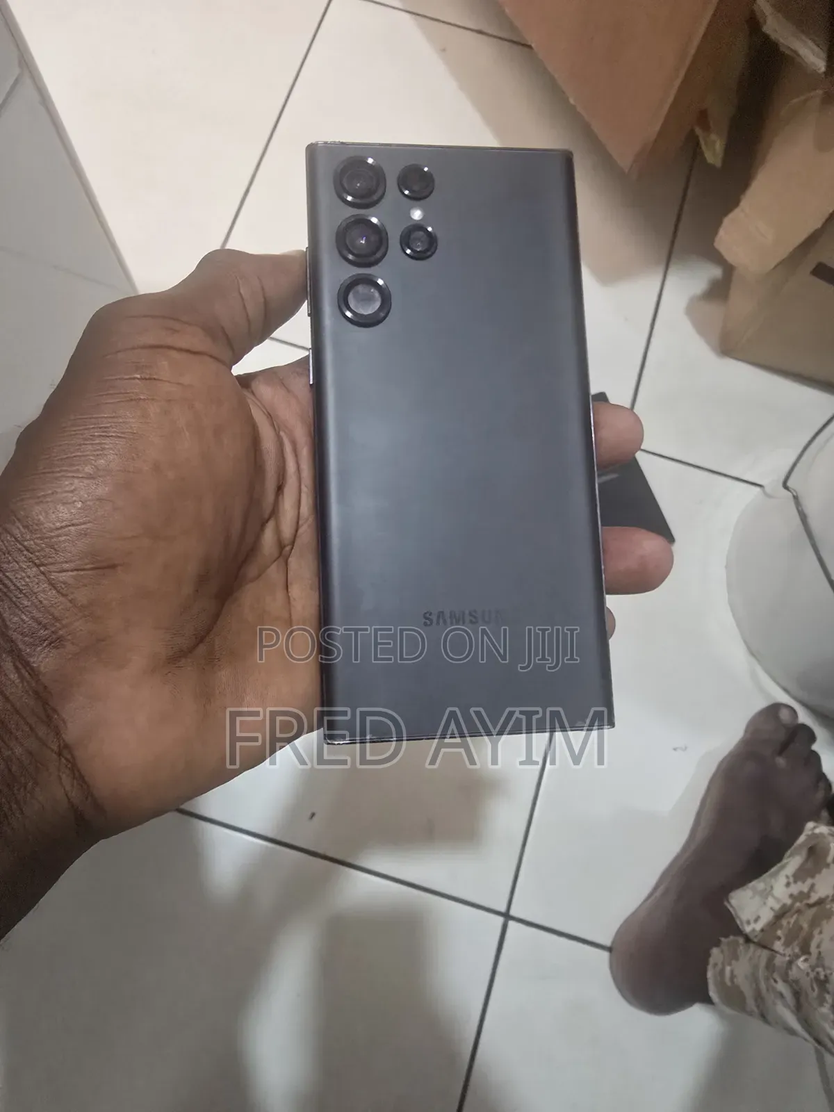 Samsung Galaxy S22 Ultra 256 GB Black