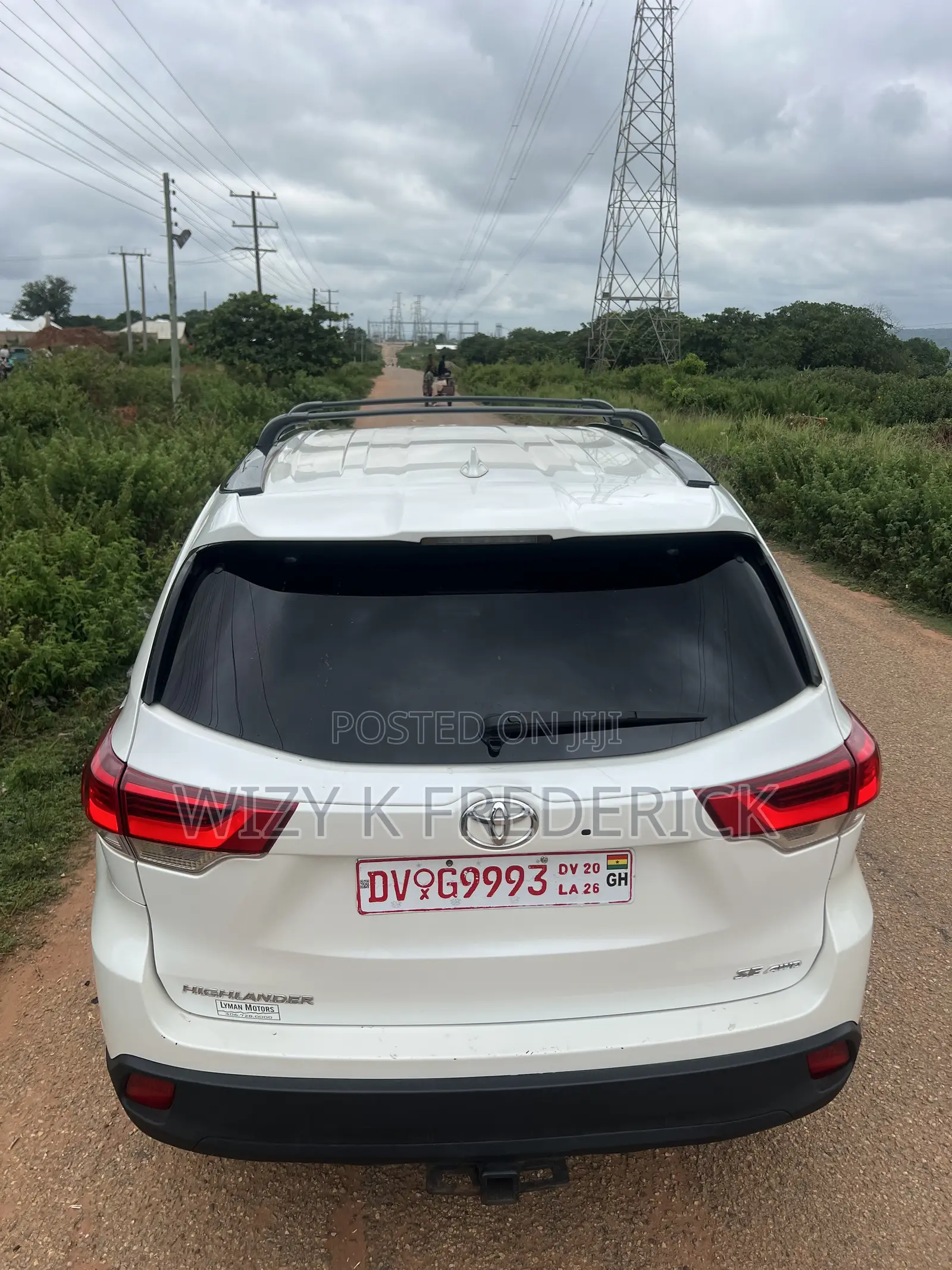 Toyota Highlander SE 4x4 V6 (3.5L 6cyl 8A) 2017 White