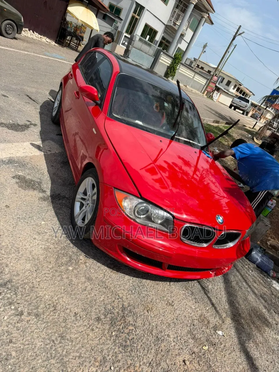 BMW 1 Series 2008 Red