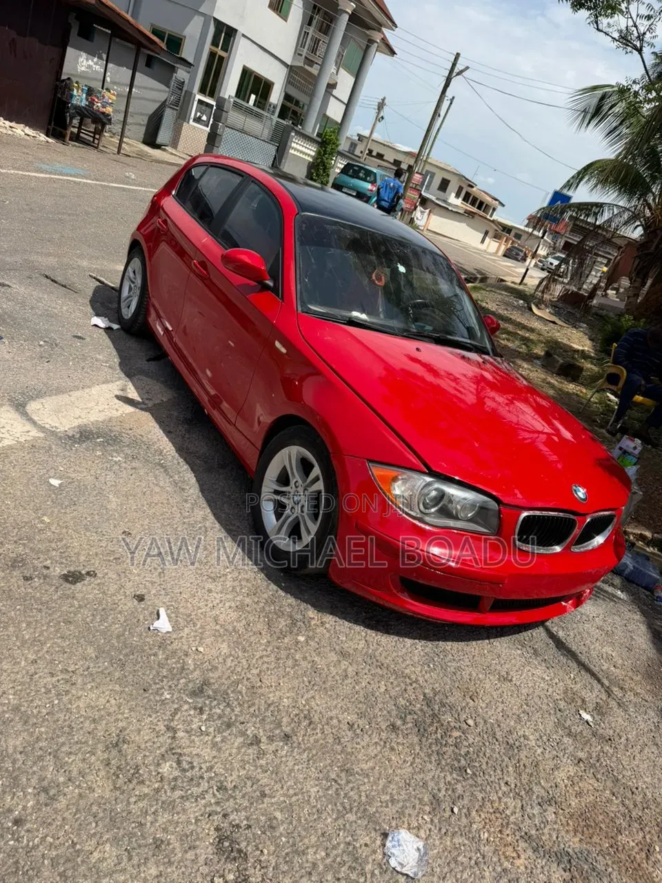 BMW 1 Series 2008 Red