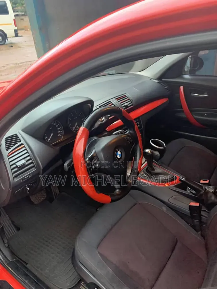 BMW 1 Series 2008 Red