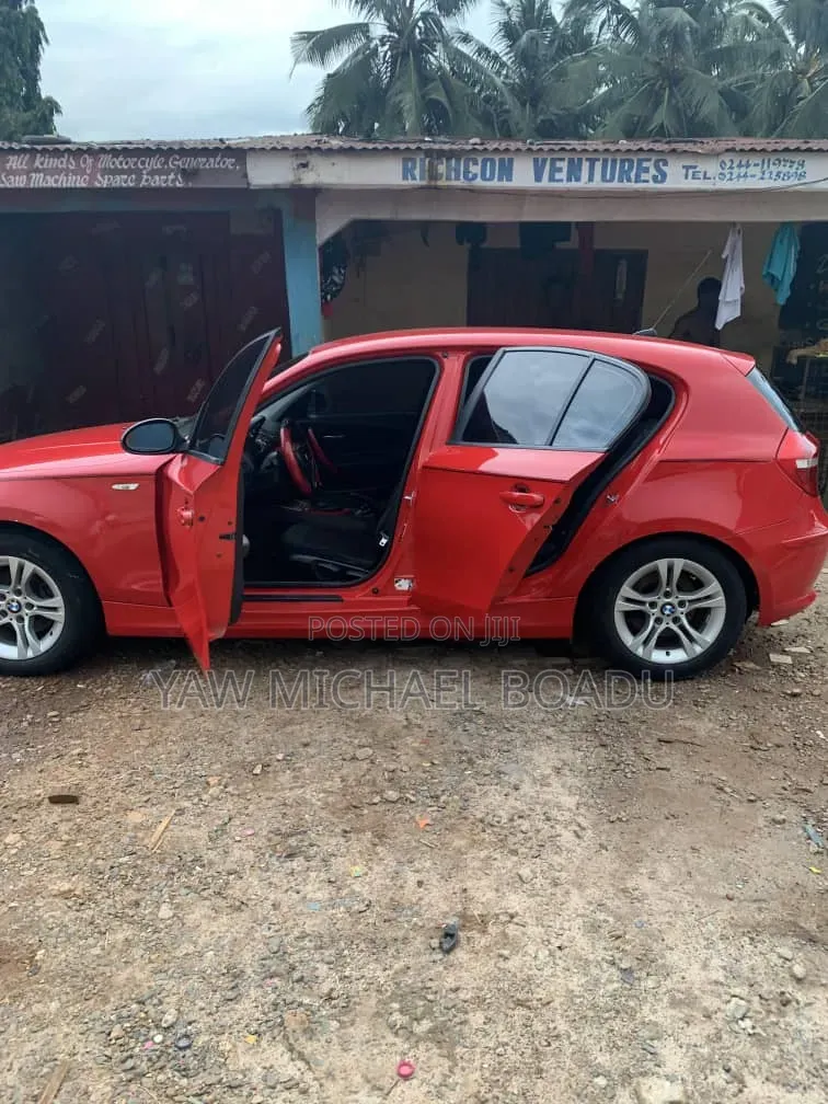 BMW 1 Series 2008 Red