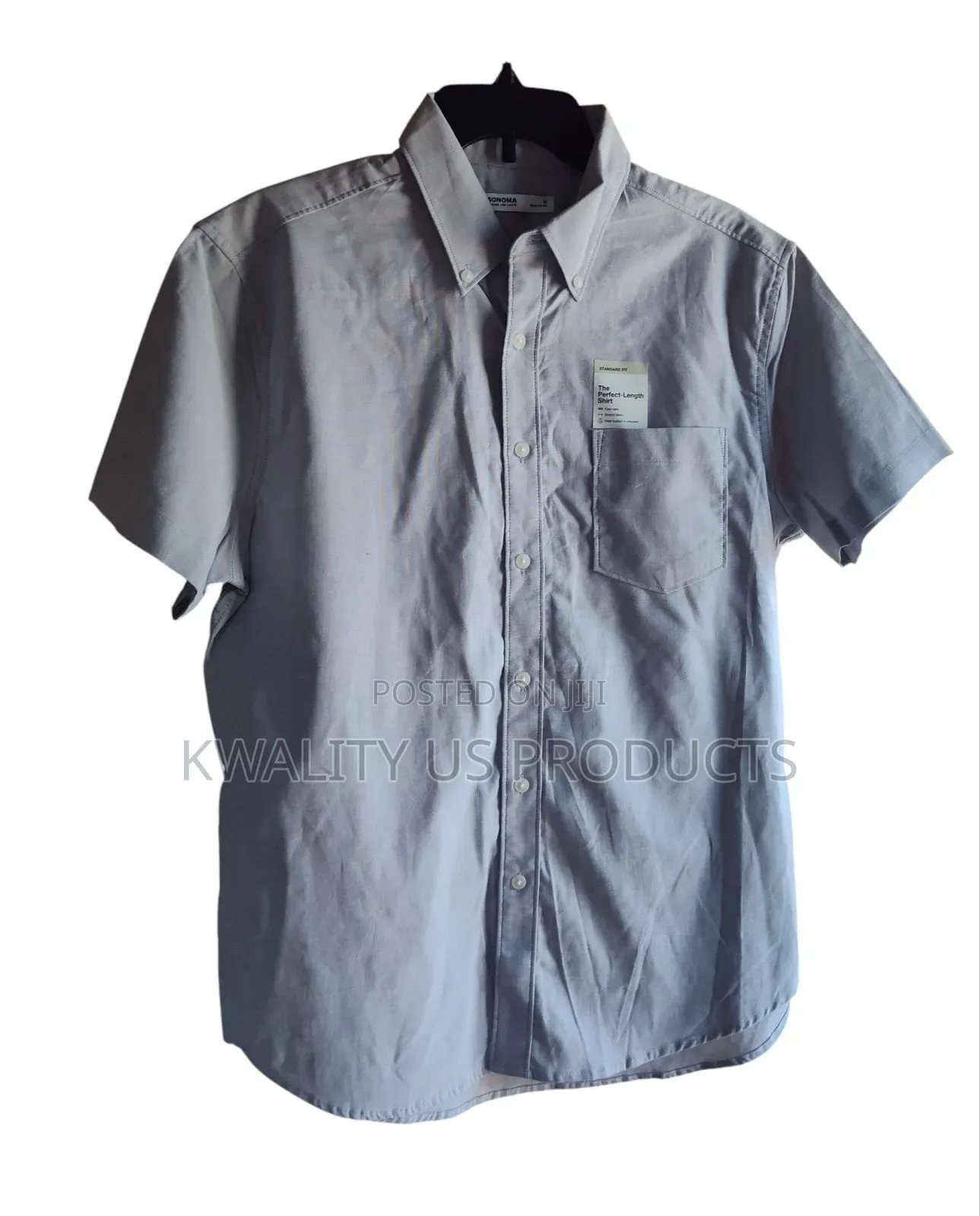 SONOMA Men's Short Sleeve Shirts - Medium and Large Sizes