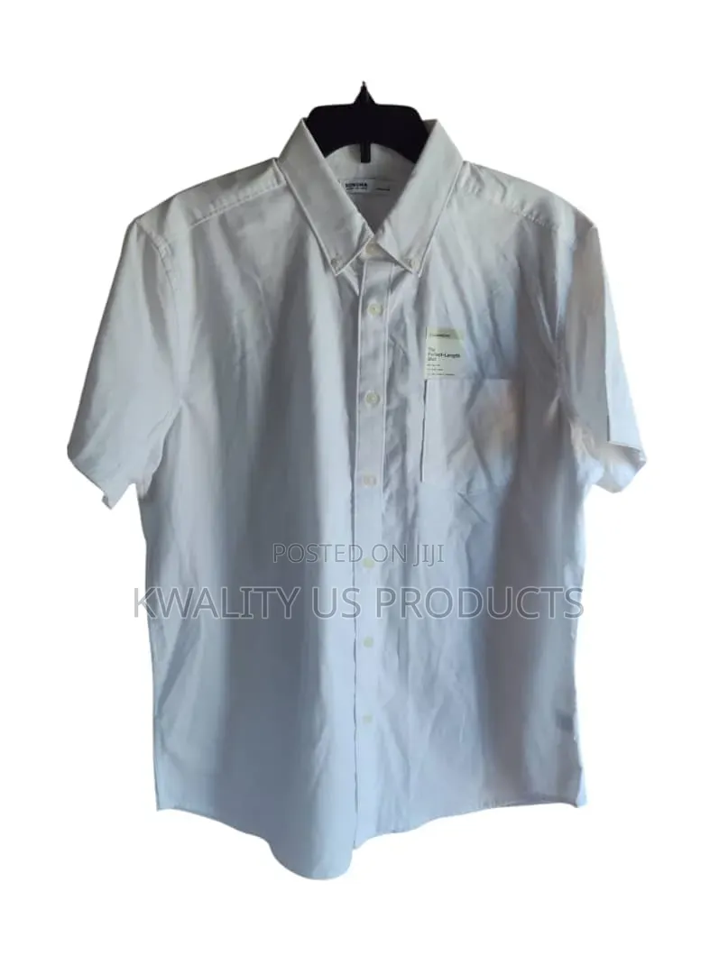 SONOMA Men's Short Sleeve Shirts - Medium and Large Sizes