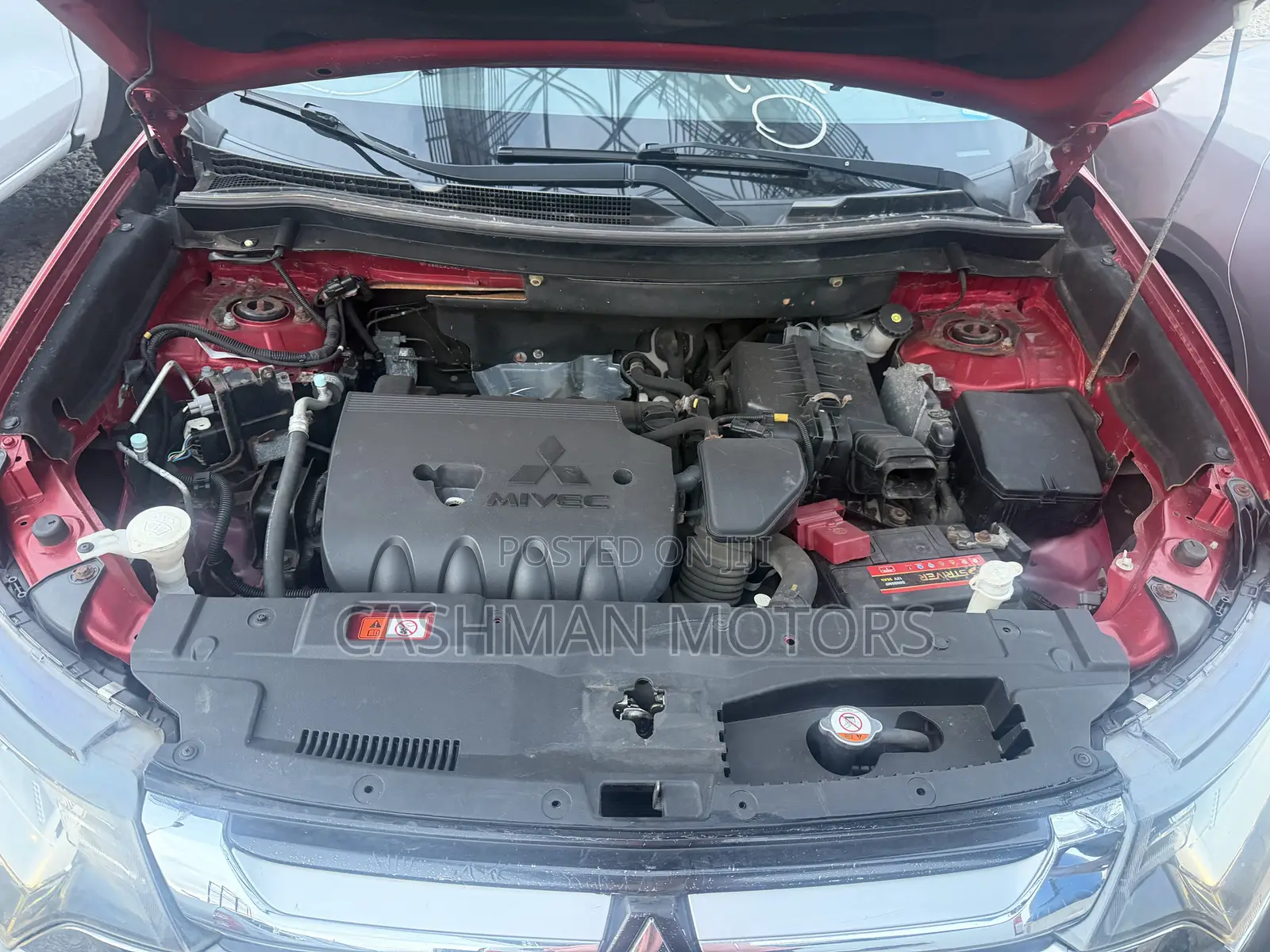 Mitsubishi Outlander SEL FWD 2016 Red