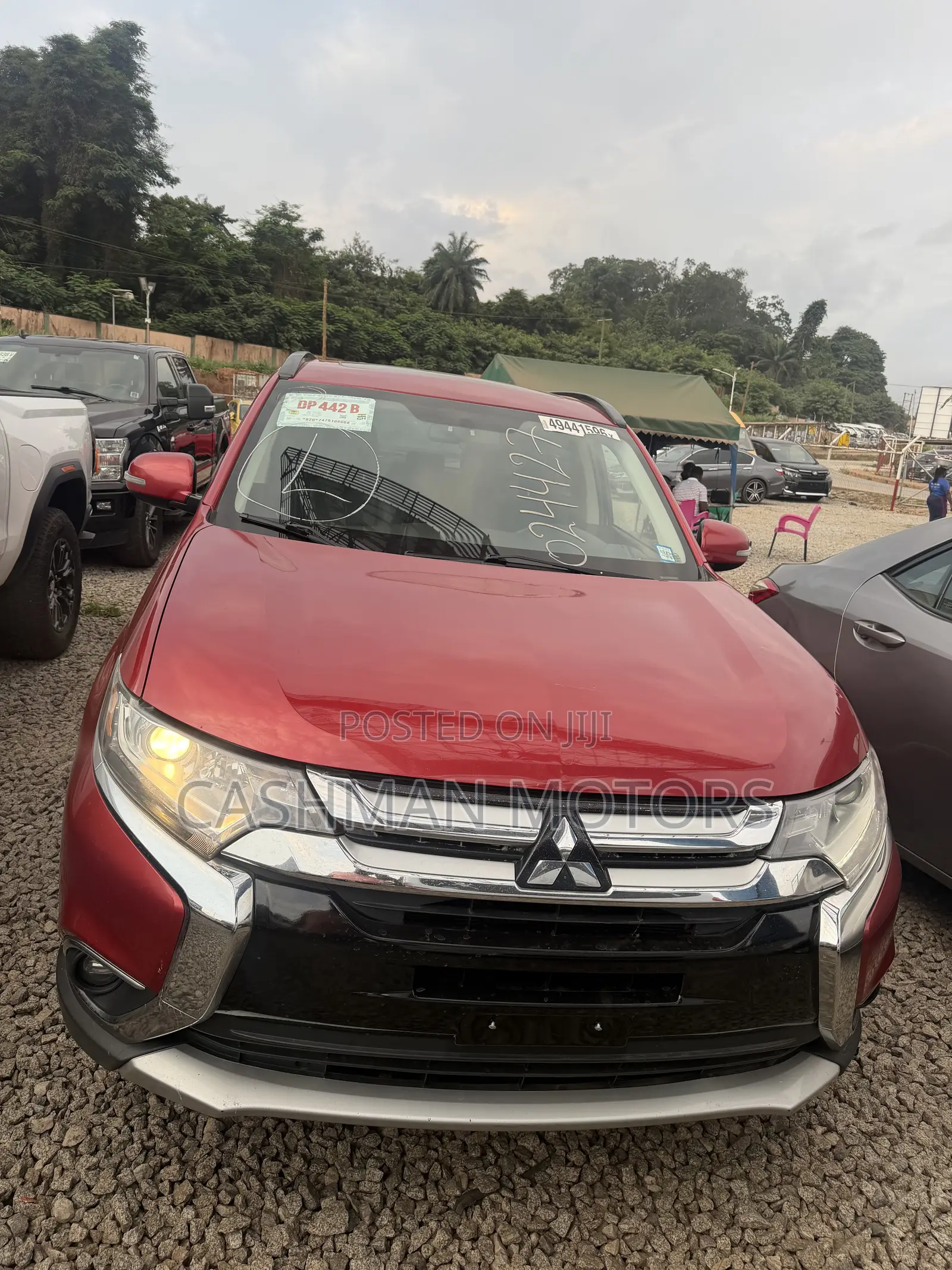 Mitsubishi Outlander SEL FWD 2016 Red