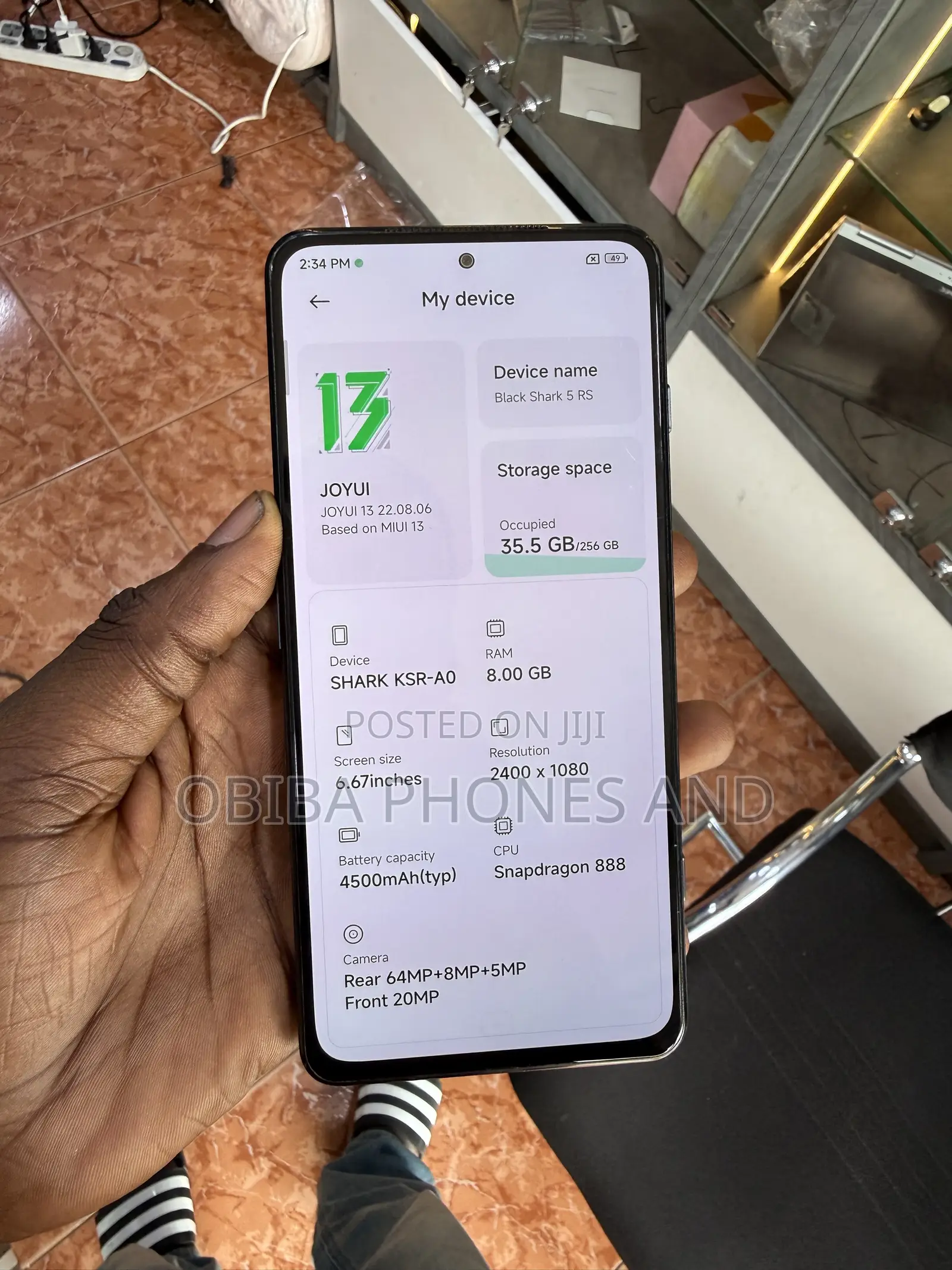 Xiaomi Black Shark 5 RS 256 GB Black