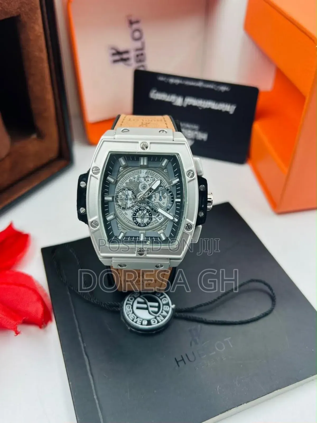 Hublot Leather Watch – Men’S Luxury Watch in Ghana