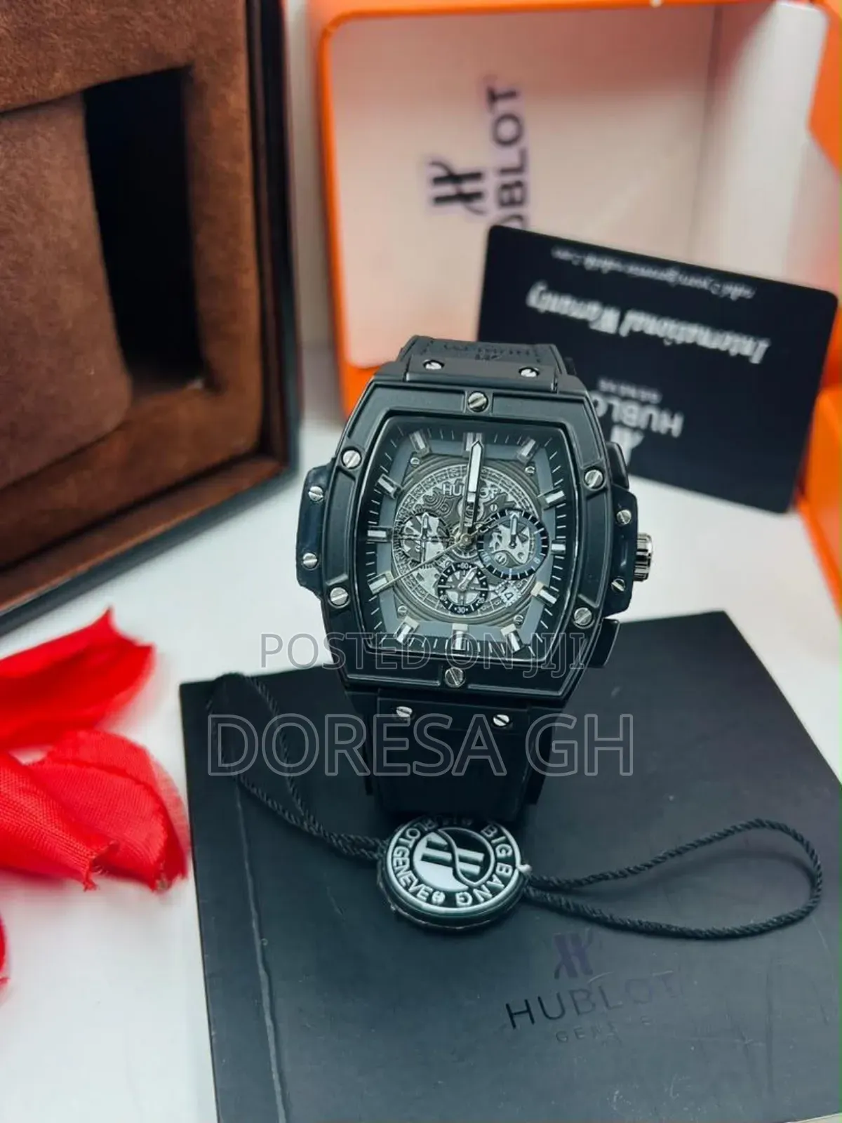 Hublot Leather Watch – Men’S Luxury Watch in Ghana