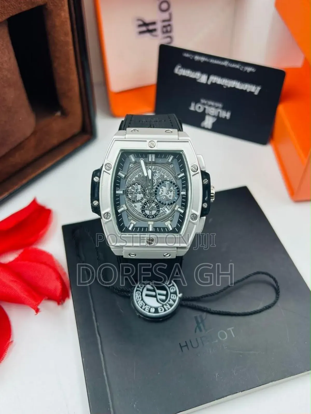 Hublot Leather Watch – Men’S Luxury Watch in Ghana